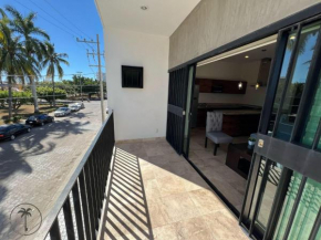 Departamento con Balcón en Zona Dorada, CAzul